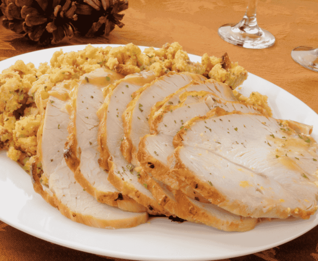 Turkey and Dressing (Roast Turkey with Stuffing)