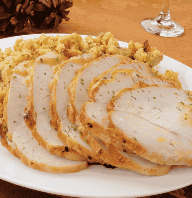 Turkey and Dressing (Roast Turkey with Stuffing)