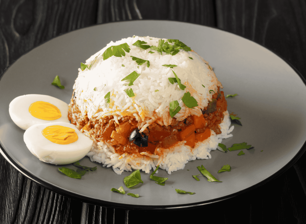 Arroz Tapado (Peruvian Beef and Rice)