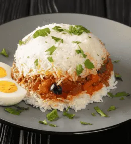 Arroz Tapado (Peruvian Beef and Rice)