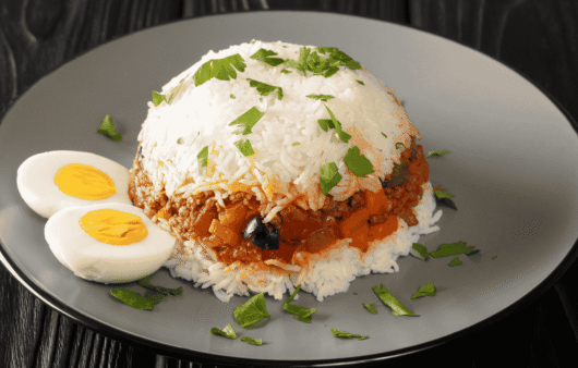 Arroz Tapado (Peruvian Beef and Rice)