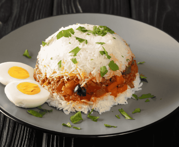 Arroz Tapado (Peruvian Beef and Rice)