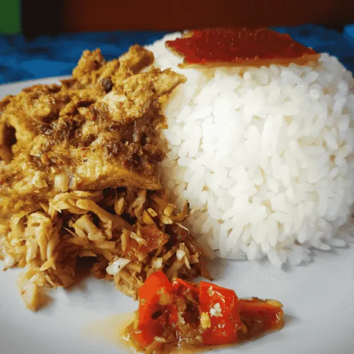 roast pork with rice