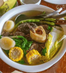Filipino Bulalo (Beef Shank Soup)