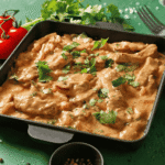 Beef Stroganoff (Beef in Creamy Sauce)