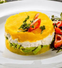 Peruvian Causa Rellena (Layered Potato Dish)