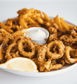Chicharrón de Calamar (Peruvian Fried Squid)