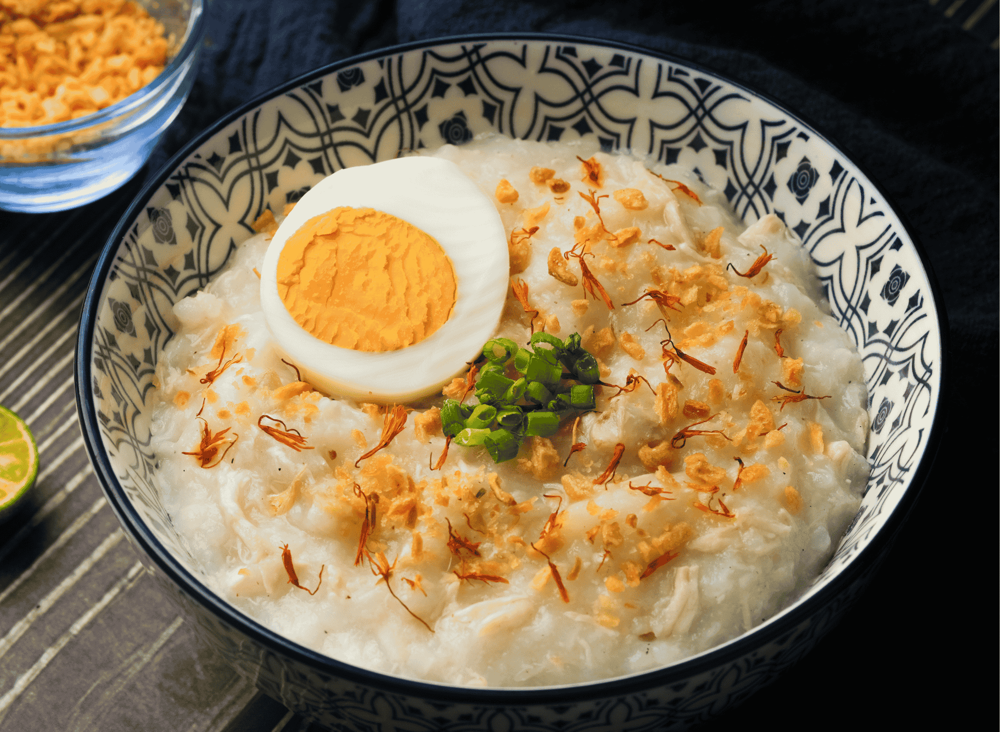 Filipino Arroz Caldo (Chicken and Rice Porridge)