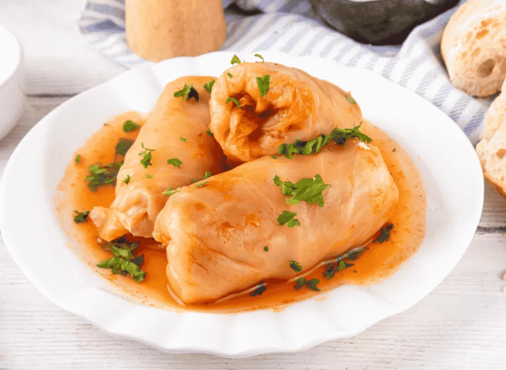 Golubtsy (Stuffed Cabbage Rolls)