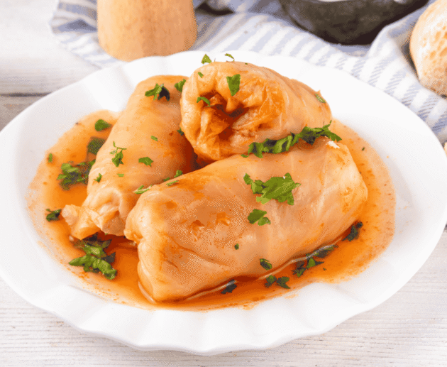 Golubtsy (Stuffed Cabbage Rolls)