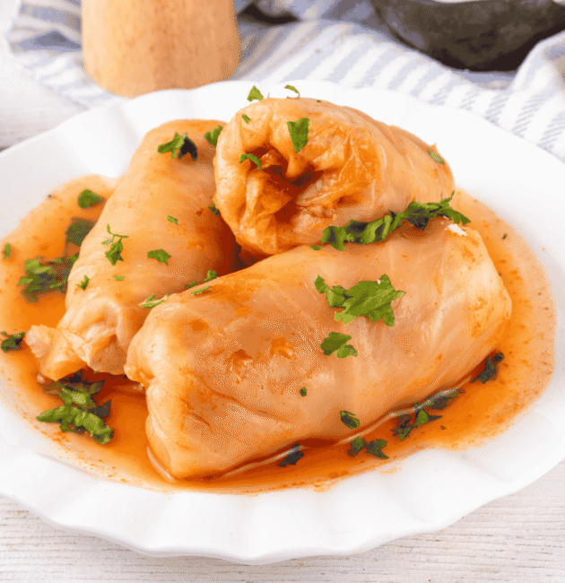 Golubtsy (Stuffed Cabbage Rolls)