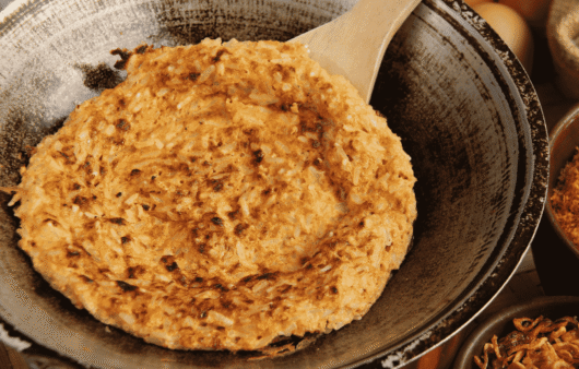 Kerak Telor (Crispy Egg Pancake)