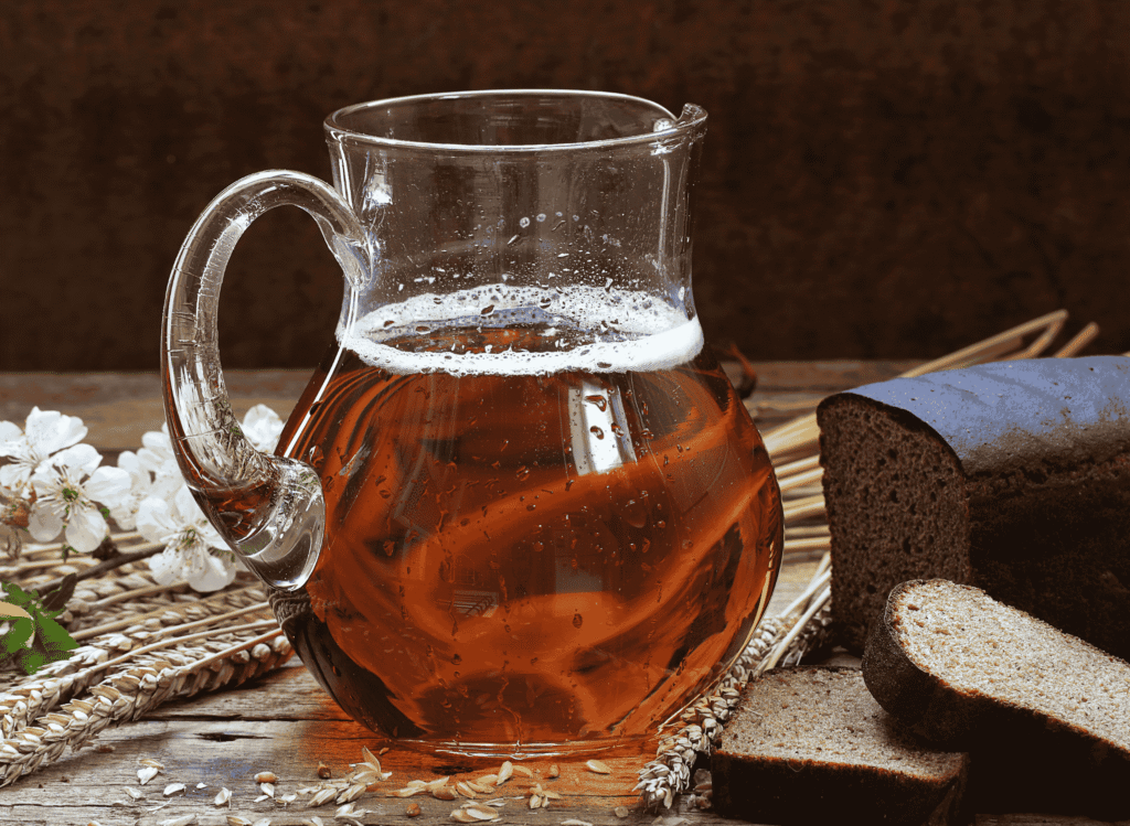Kvass (Fermented Bread Drink)