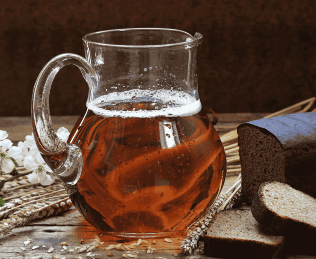 Kvass (Fermented Bread Drink)