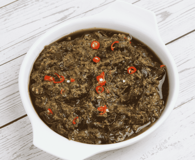Laing (Taro Leaves in Coconut Milk)