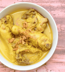 Indonesian Opor Ayam (Coconut Chicken Stew)