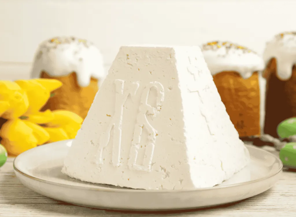 Paskha (Sweet Cheese Dessert)