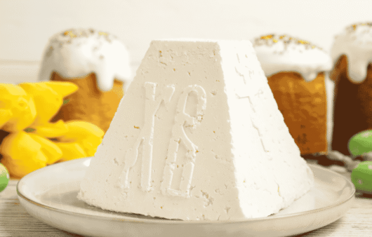 Paskha (Sweet Cheese Dessert)