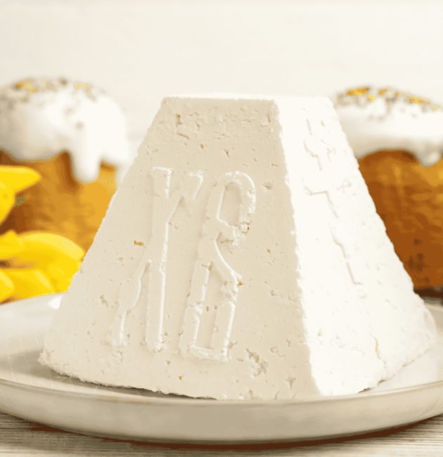 Paskha (Sweet Cheese Dessert)