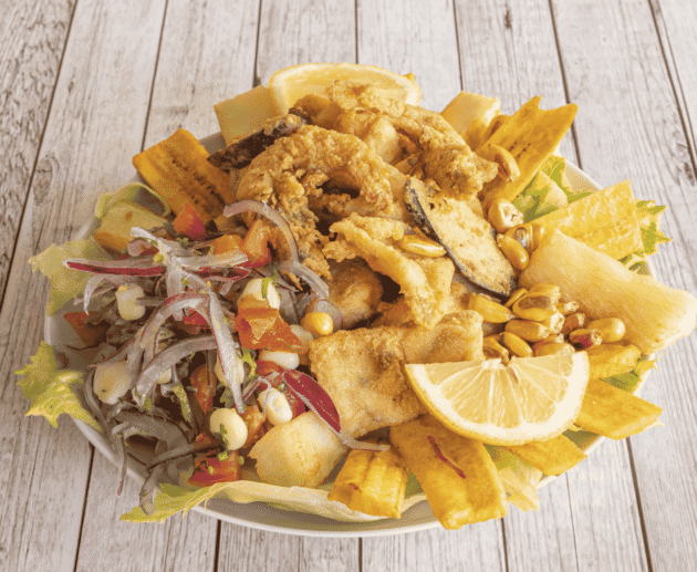 Peruvian Jalea (Seafood Platter)
