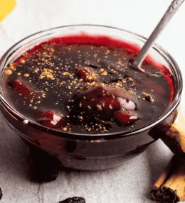 Peruvian Mazamorra Morada (Purple Corn Pudding)