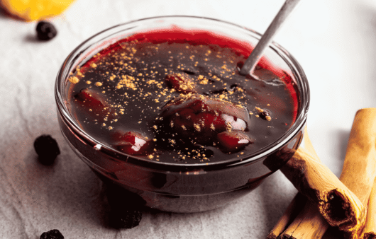Peruvian Mazamorra Morada (Purple Corn Pudding)
