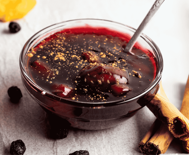 Peruvian Mazamorra Morada (Purple Corn Pudding)