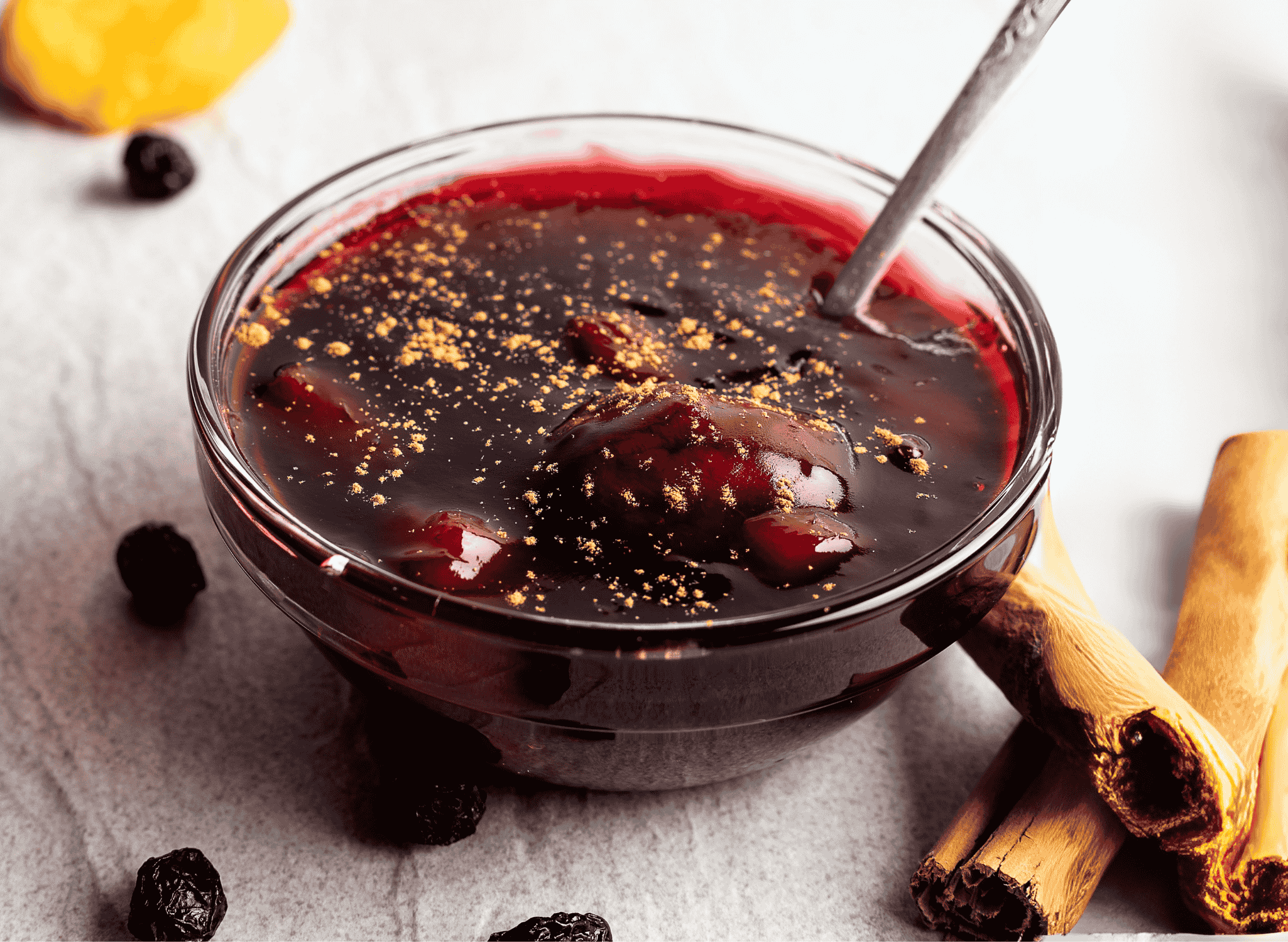 Peruvian Mazamorra Morada (Purple Corn Pudding)