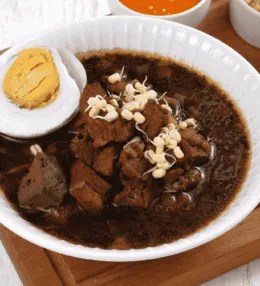 Indonesian Rawon (Black Beef Soup)