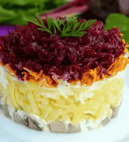 Russian Selyodka Pod Shuboy (Herring Under a Fur Coat)