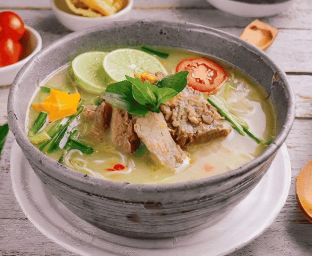 Soto Betawi (Beef Soup)