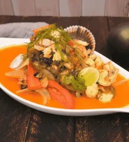Sudado de Mariscos (Peruvian Fish Stew)