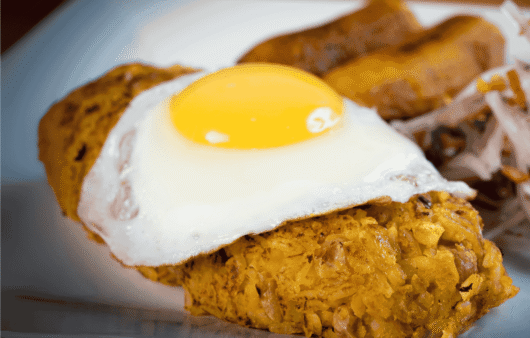 Tacu Tacu (Rice and Bean Patties)
