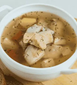 Russian Ukha (Fish Soup)
