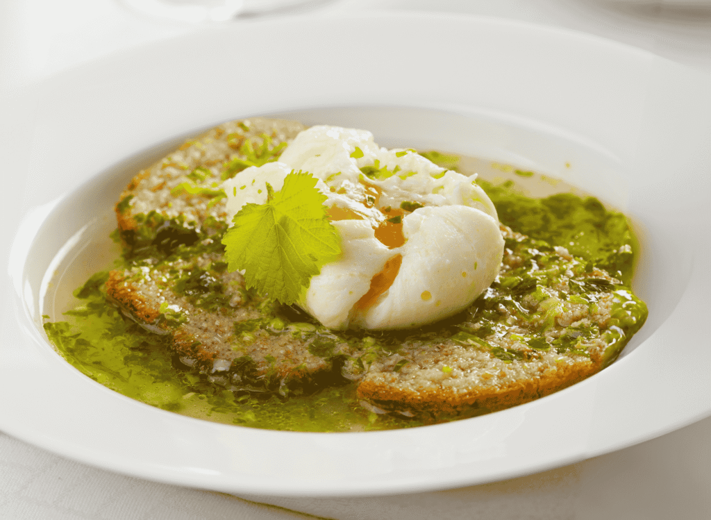 Açorda à Alentejana (Alentejo Bread Soup)
