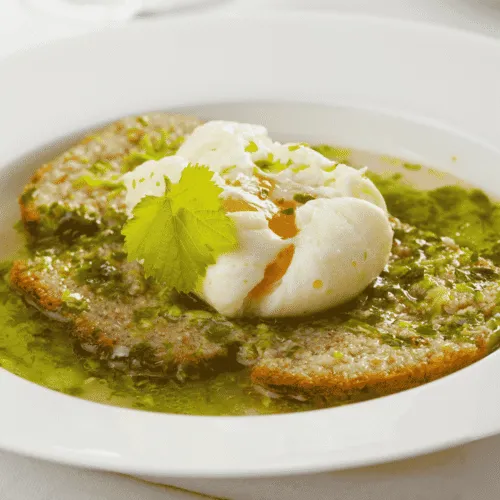 Açorda à Alentejana (Alentejo Bread Soup)