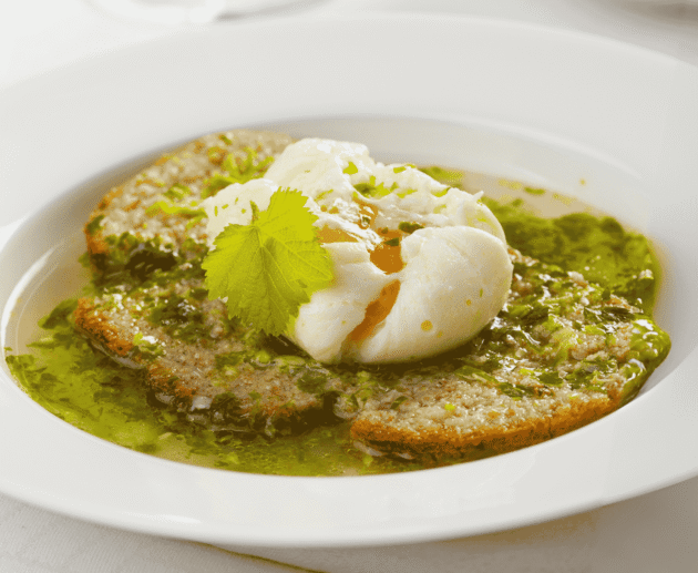Açorda à Alentejana (Alentejo Bread Soup)