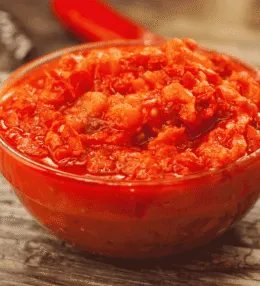 Serbian Ajvar (Roasted Red Pepper Spread)