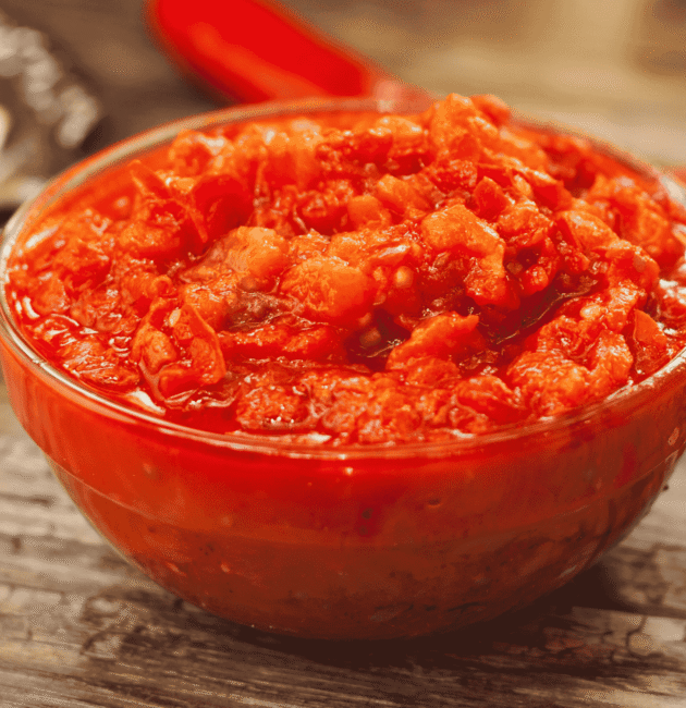 Ajvar (Roasted Red Pepper Spread)