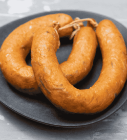 Portuguese Alheira (Smoked Sausage)