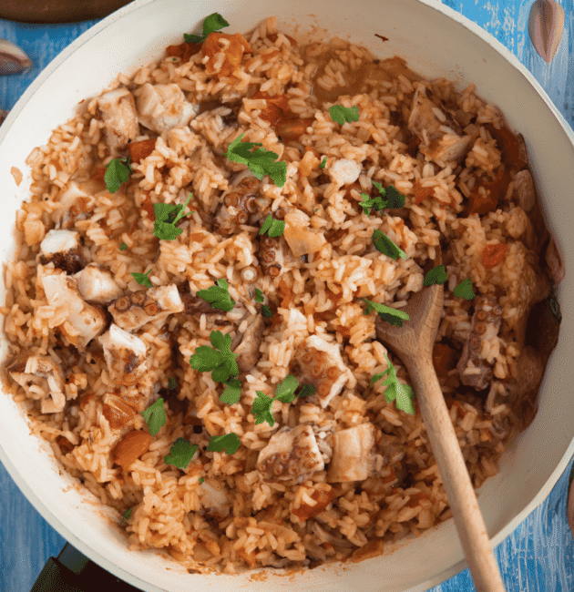 Arroz de Polvo (Octopus Rice)
