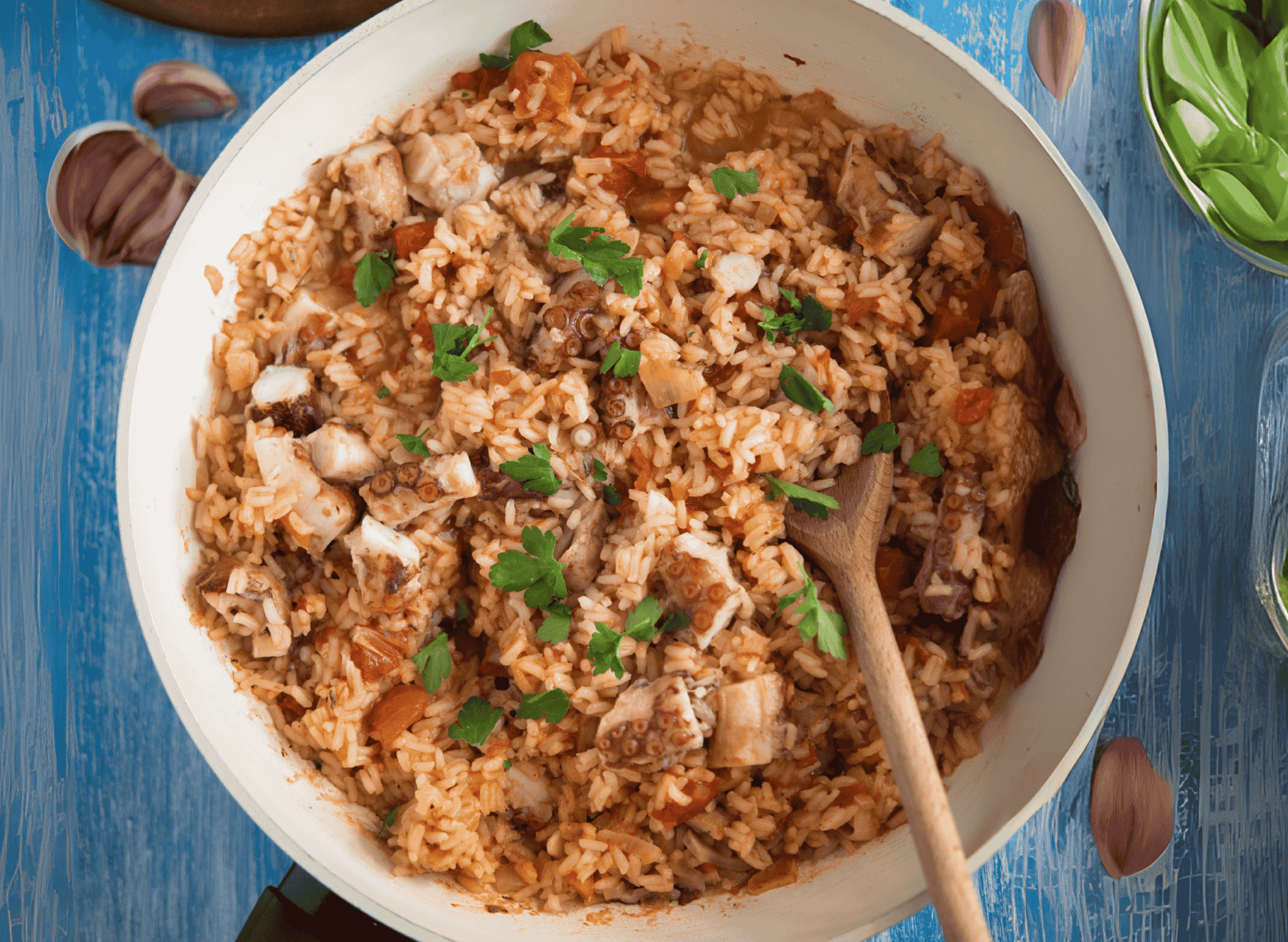 Arroz de Polvo (Octopus Rice)
