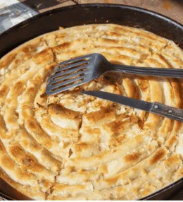 Bosnian Burek (Savoury Filled Pastry)