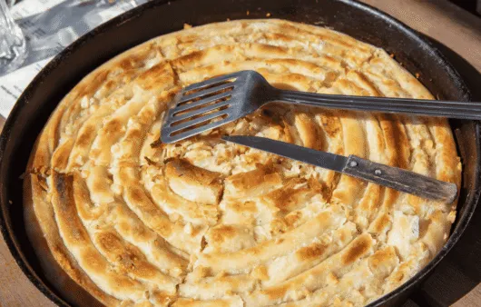 Burek (Savoury Filled Pastry)