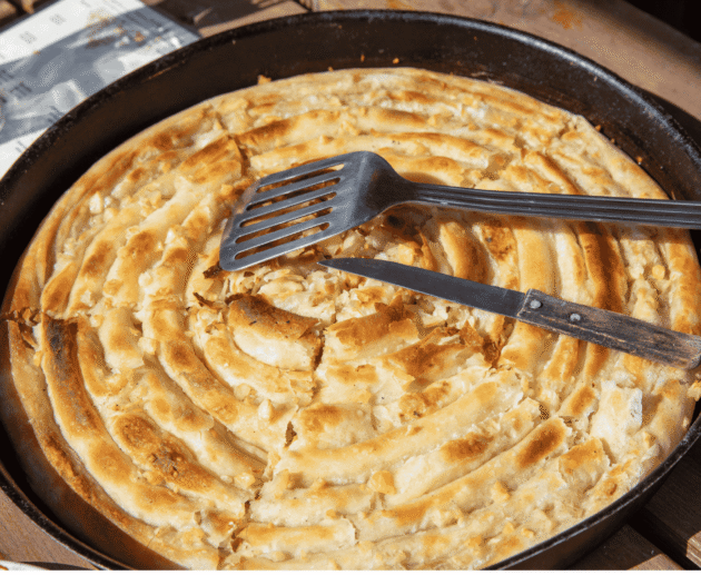 Burek (Savoury Filled Pastry)