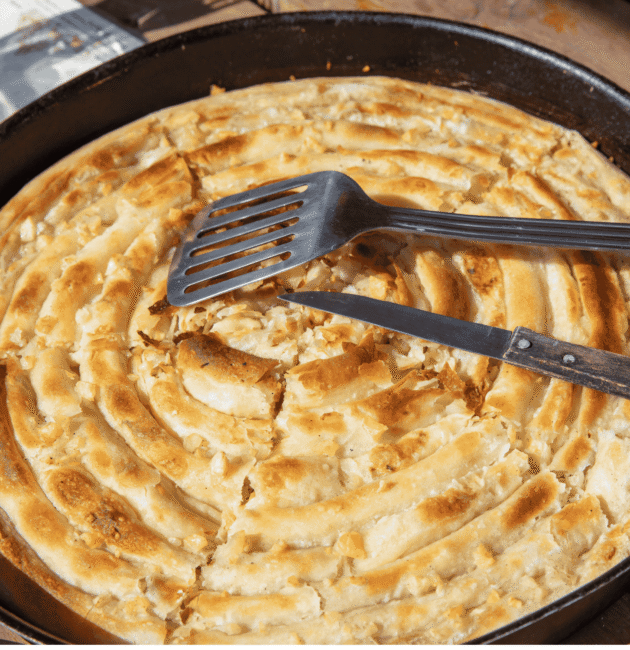 Burek (Savoury Filled Pastry)