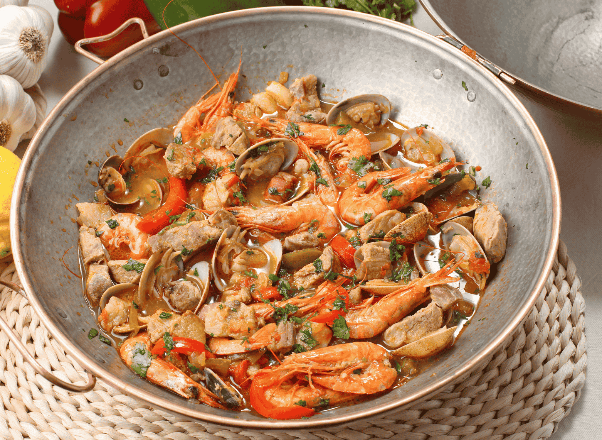 Cataplana de Marisco (Seafood Cataplana)