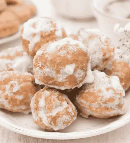 Portuguese Cavacas (Sugar Glazed Pastries)