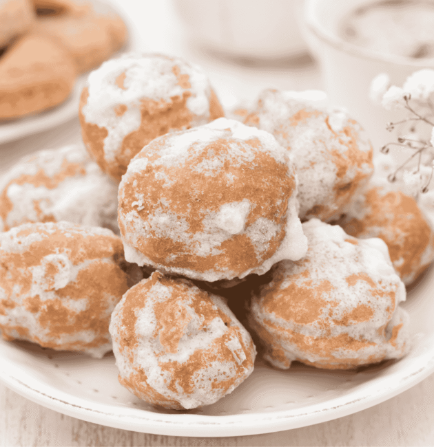 Cavacas (Sugar Glazed Pastries)