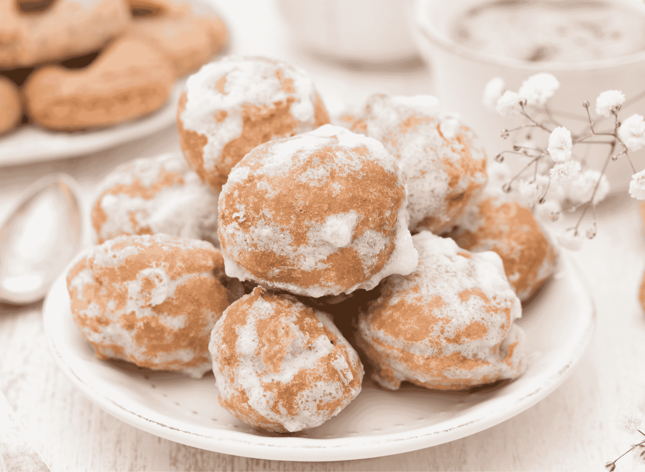 Cavacas (Sugar Glazed Pastries)